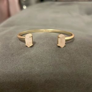 gold and blush kendra scott cuff